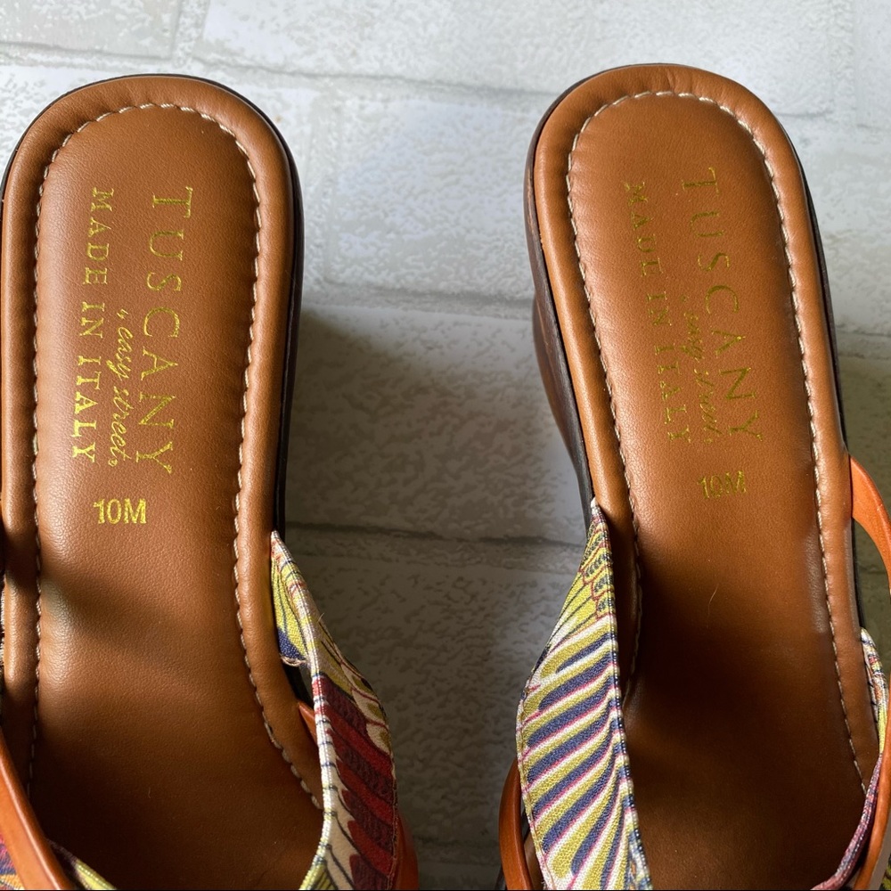Tuscany by Easy Street Sandals Size 10M - Picture 9 of 11